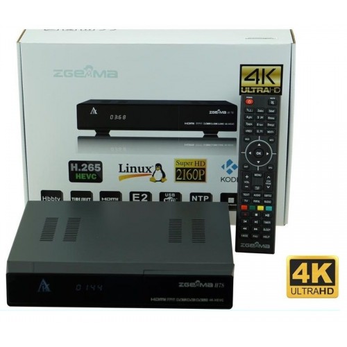 ZGEMMA H8.2H - ENIGMA 2 / OpenATV - decoder for terrestrial DVB-T2 and Sat  TV reception - review 